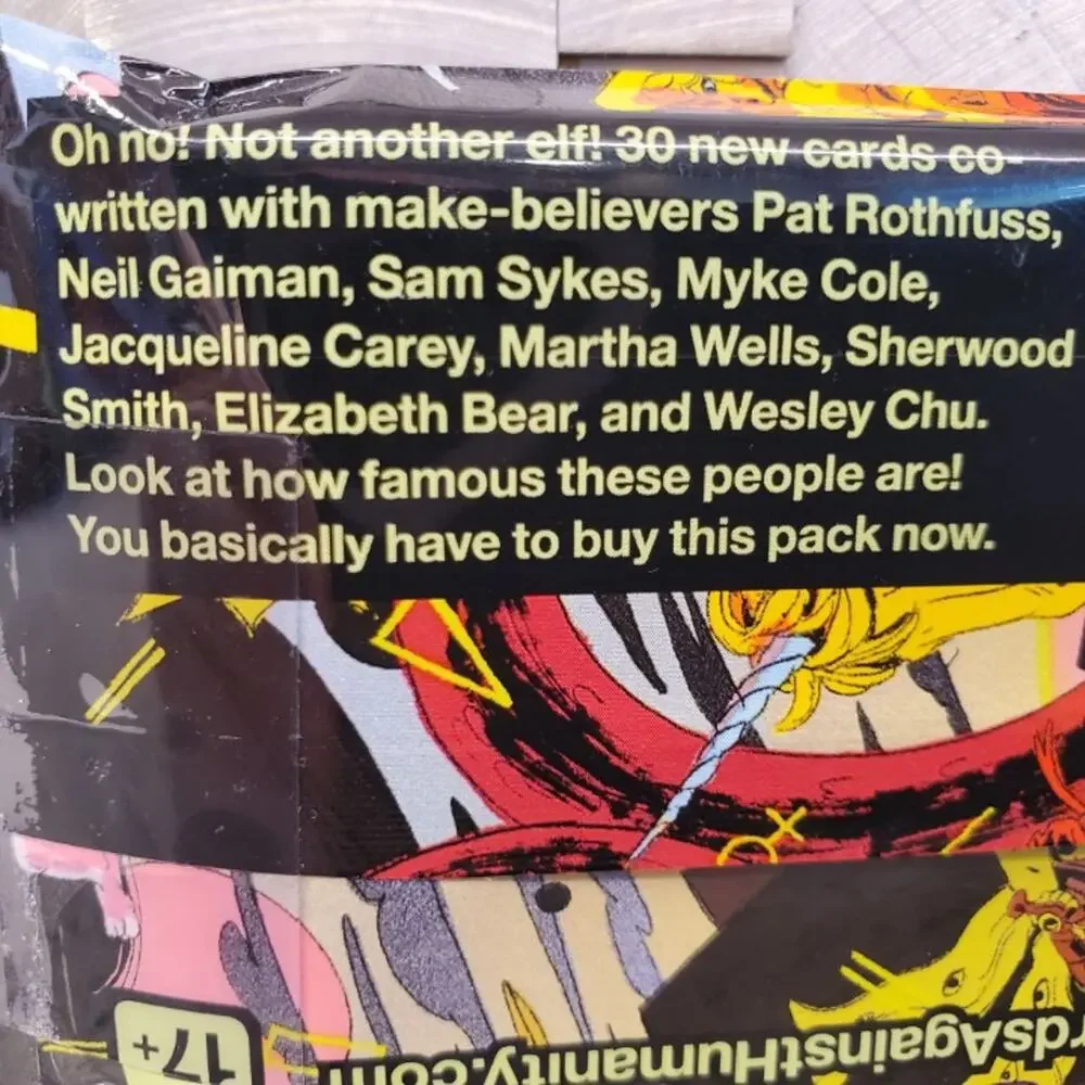 Cards Against Humanity Fantasy Pack Card Game Family Game Night